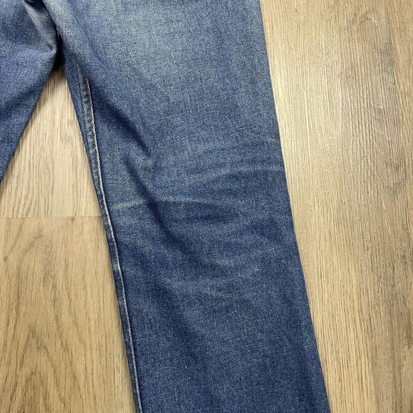 Montgomery Ward Jeans Mens 34x30 Blue Denim Straight Leg Five Pocket Cut 912 - Picture 11 of 16